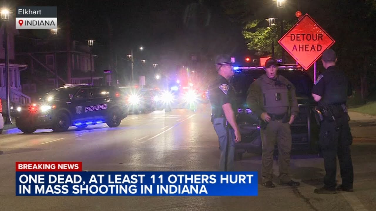 At least 1 killed, 11 injured in mass shooting incident in Elkhart, Indiana: police