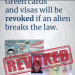 US Warns: Green Cards and Visas Will Be Revoked for Breaking the Law
